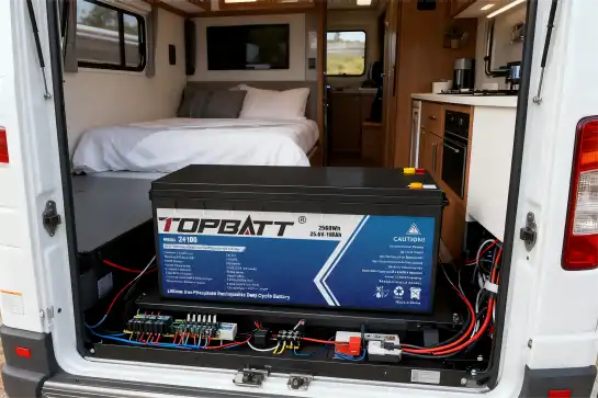 24V LiFePO4 Battery: Ideal for RVs, Boats, and Outdoor Use
